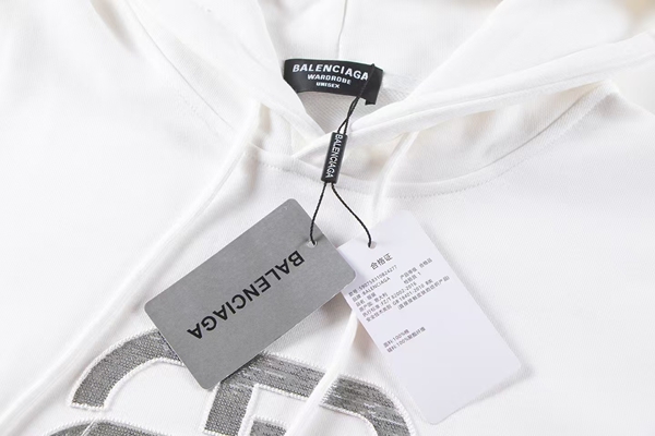 ブランドパーカー角部分ディテール